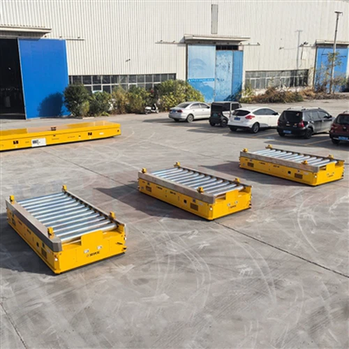 3세트 5톤 AGV 및 4세트 5톤 RGV(롤러 컨베이어 라인 포함) 배송됨